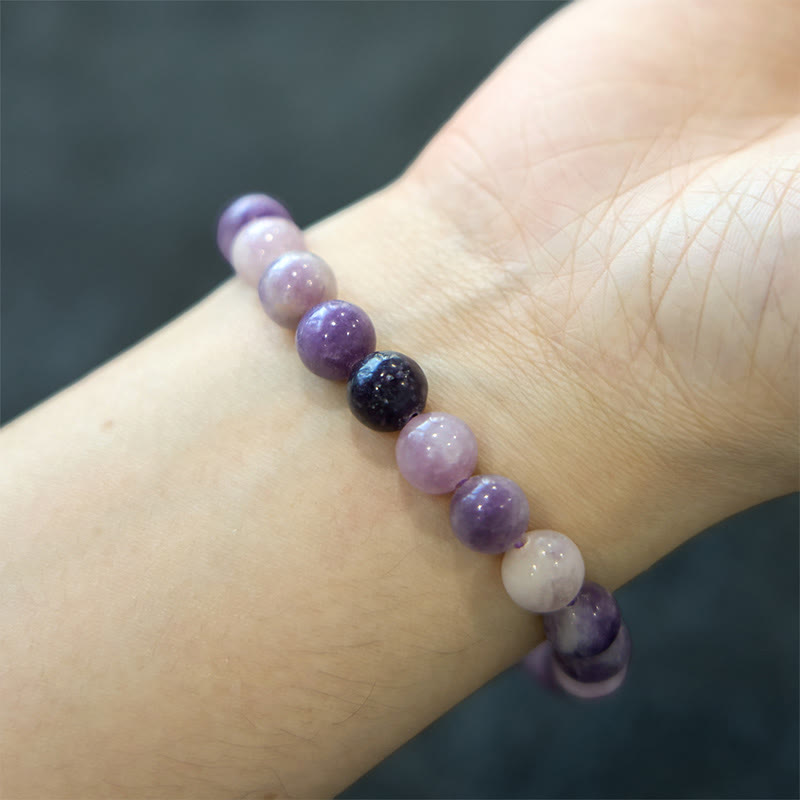 Nimara Ritual Purple Mica Stone Positive Bracelet