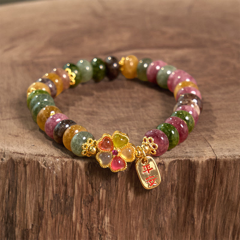 Nimara Ritual Tourmaline Jade Safe And Well Love Bracelet