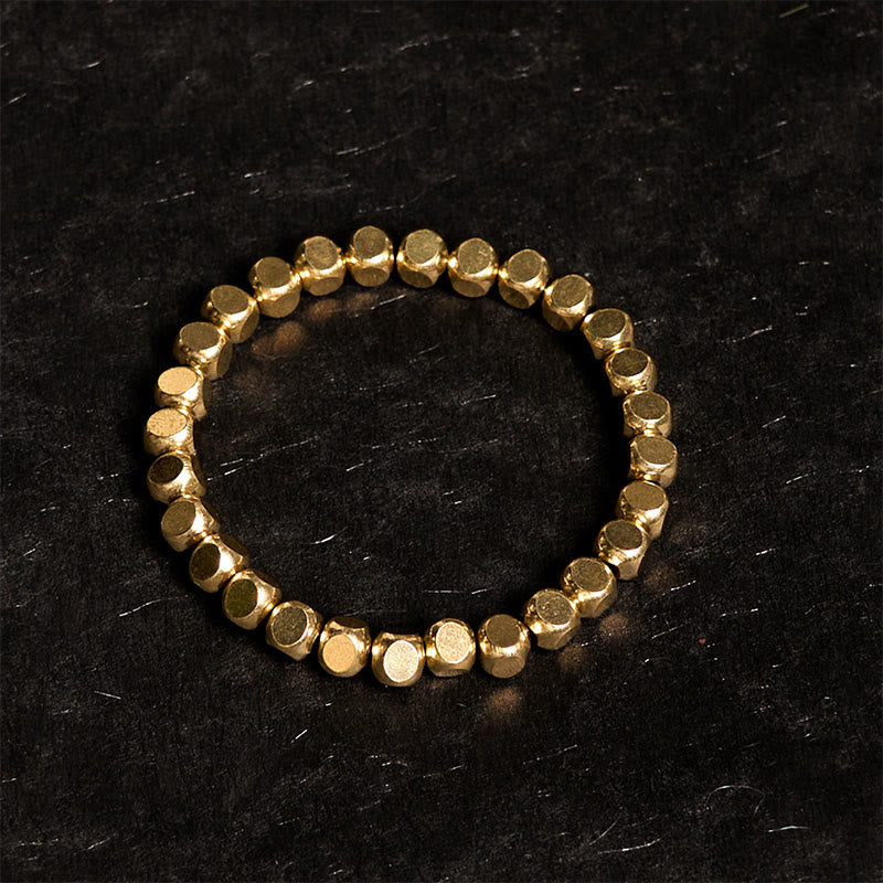 Nimara Ritual Brass Copper Good Luck Healing Bracelet