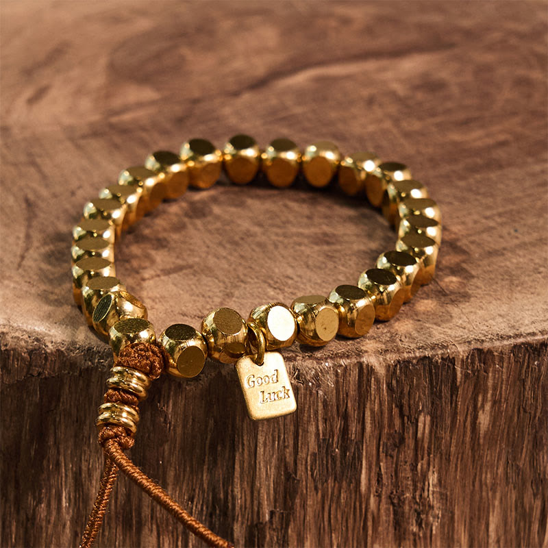 Nimara Ritual Brass Copper String Good Luck Self Care Bracelet