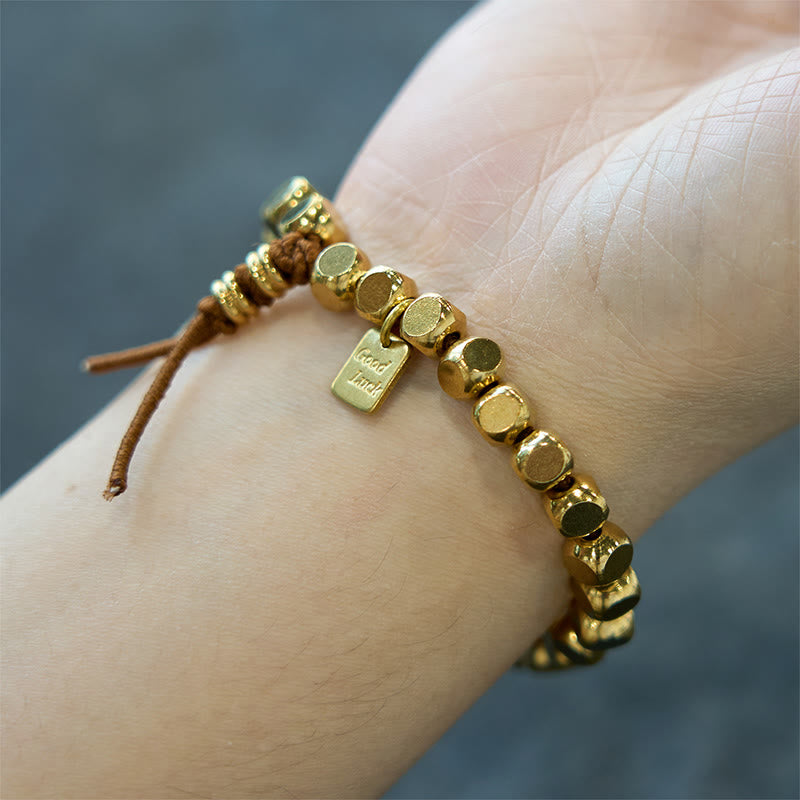 Nimara Ritual Brass Copper String Good Luck Self Care Bracelet