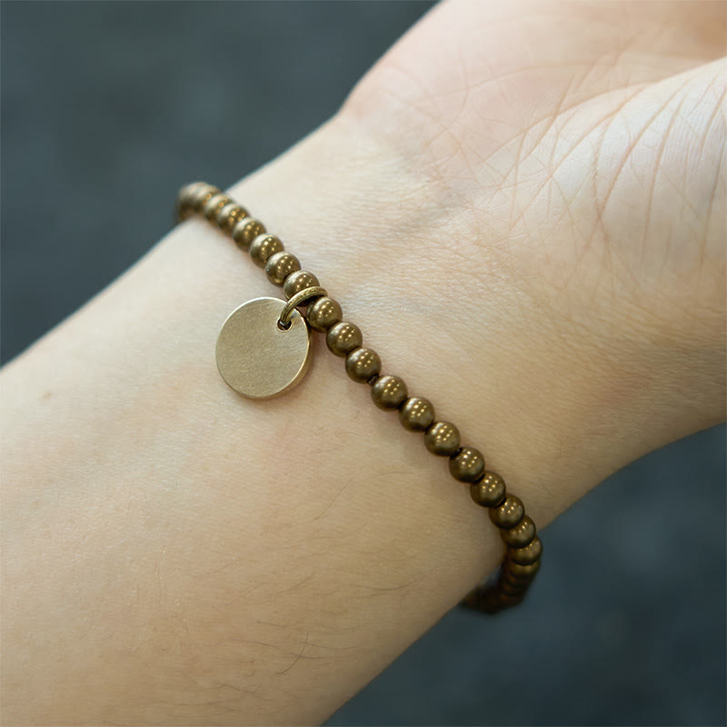 Nimara Ritual Amekaji Brass Copper Balance Bracelet