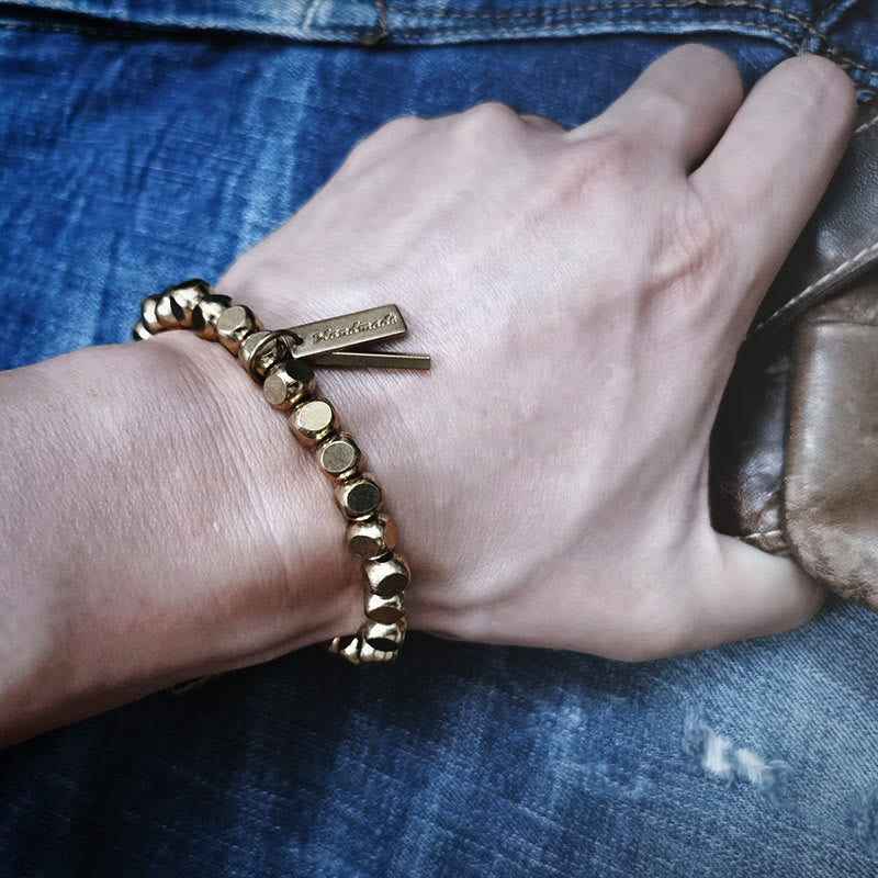 Nimara Ritual Brass Copper Healing Bracelet