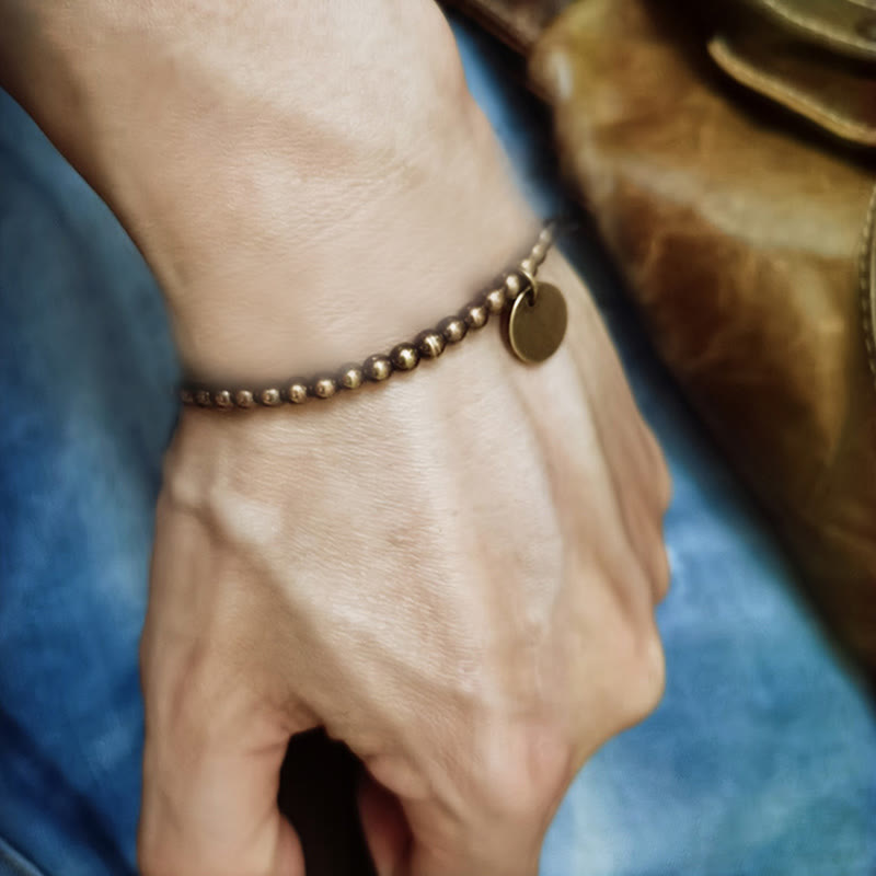 Nimara Ritual Amekaji Brass Copper Balance Bracelet