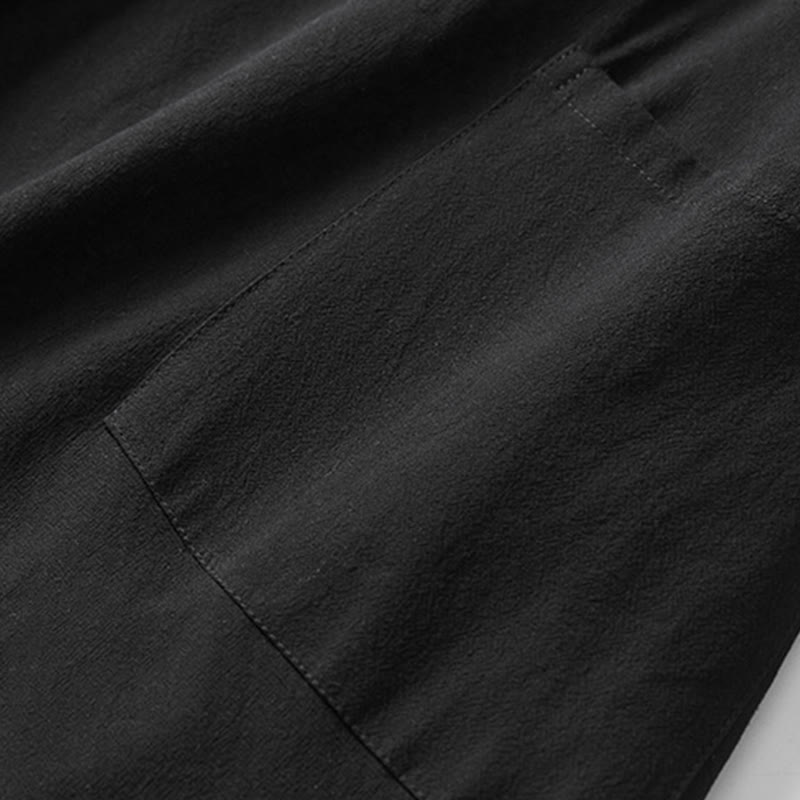 Nimara Ritual Fall Men's Cotton Mid-length Coat Double-sided Jacket