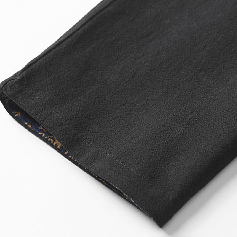 Nimara Ritual Fall Men's Cotton Mid-length Coat Double-sided Jacket