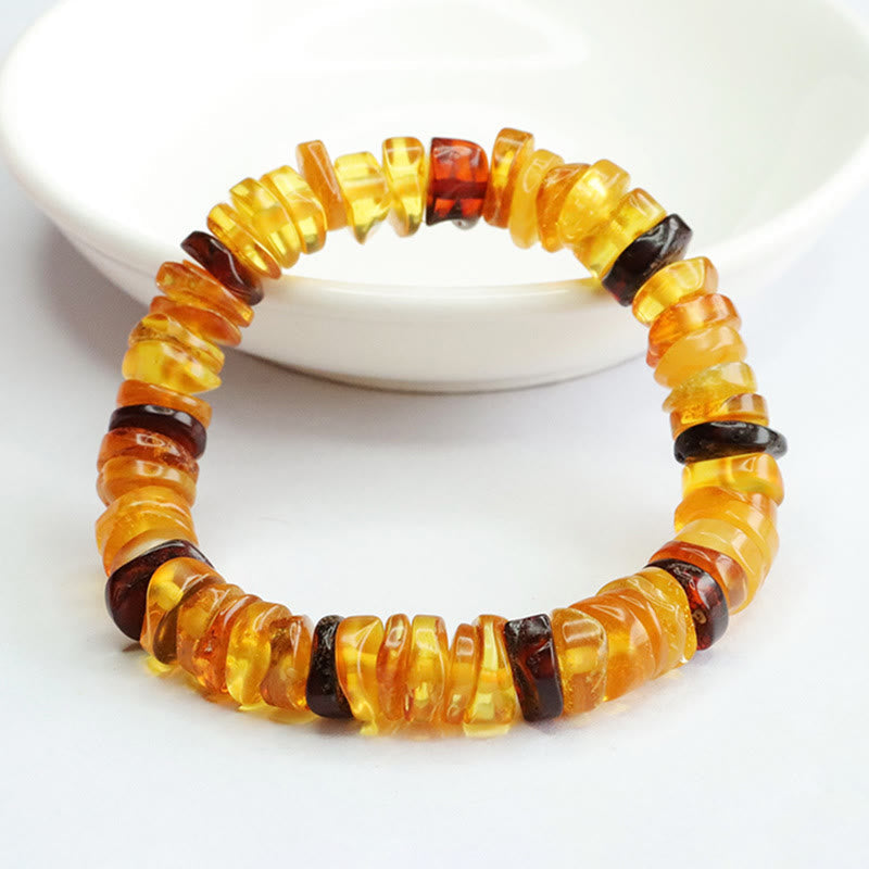 Nimara Ritual Amber Peace Buckle Confidence Bracelet