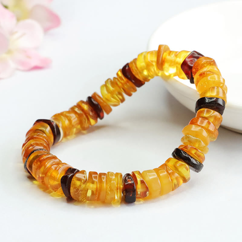 Nimara Ritual Amber Peace Buckle Confidence Bracelet