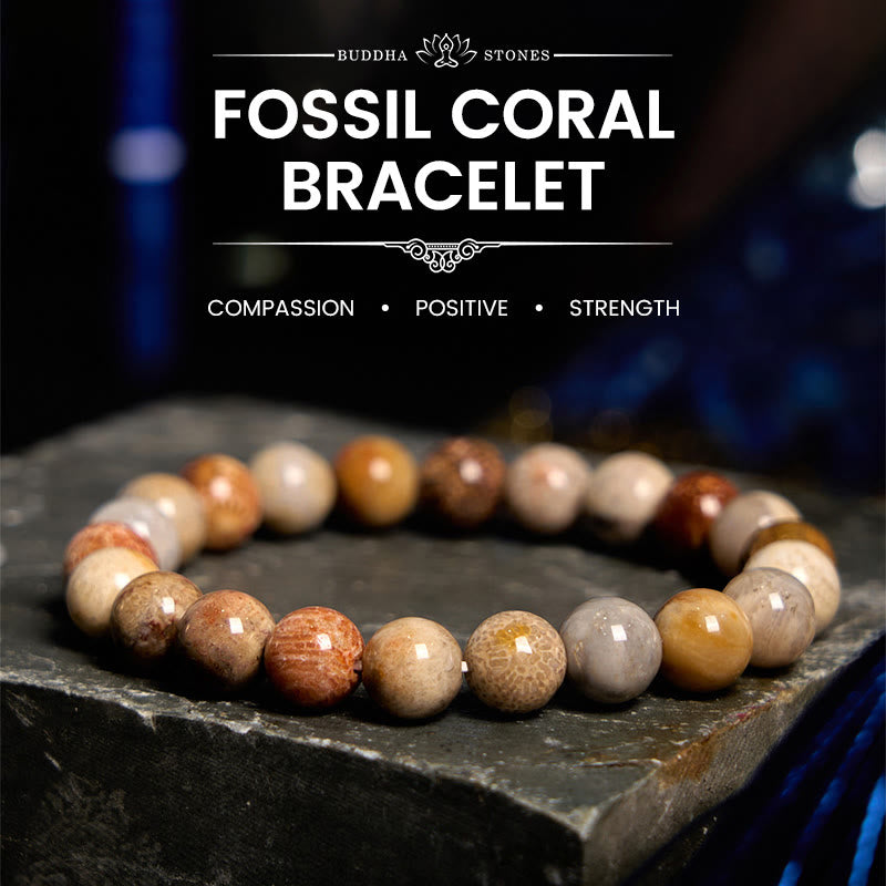 Nimara Ritual Fossil Coral Compassion Bracelet