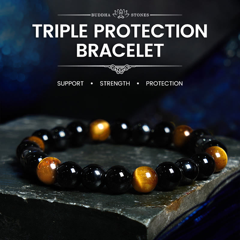 Nimara Ritual "Sending You Power and Protection" Tiger's Eye Bracelet Includes Gift Message Card