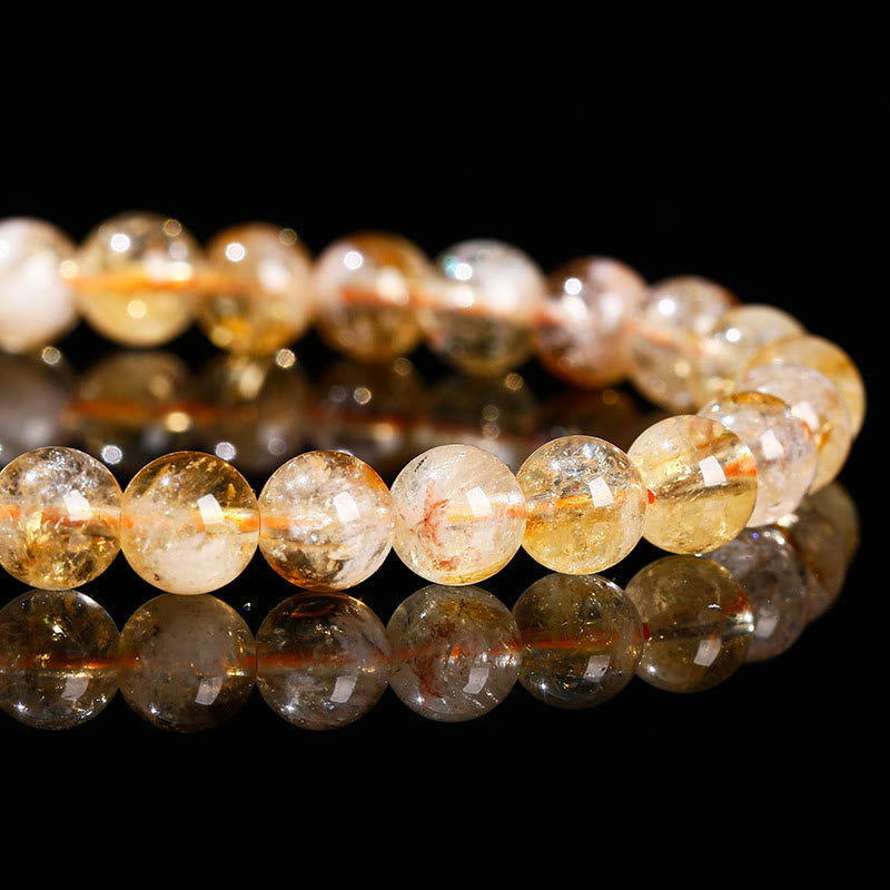 Nimara Ritual Natural Citrine Amethyst Prosperity Bracelet