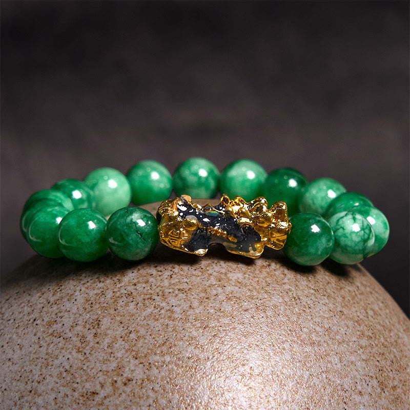 Nimara Ritual FengShui PiXiu Jade Protection Bracelet