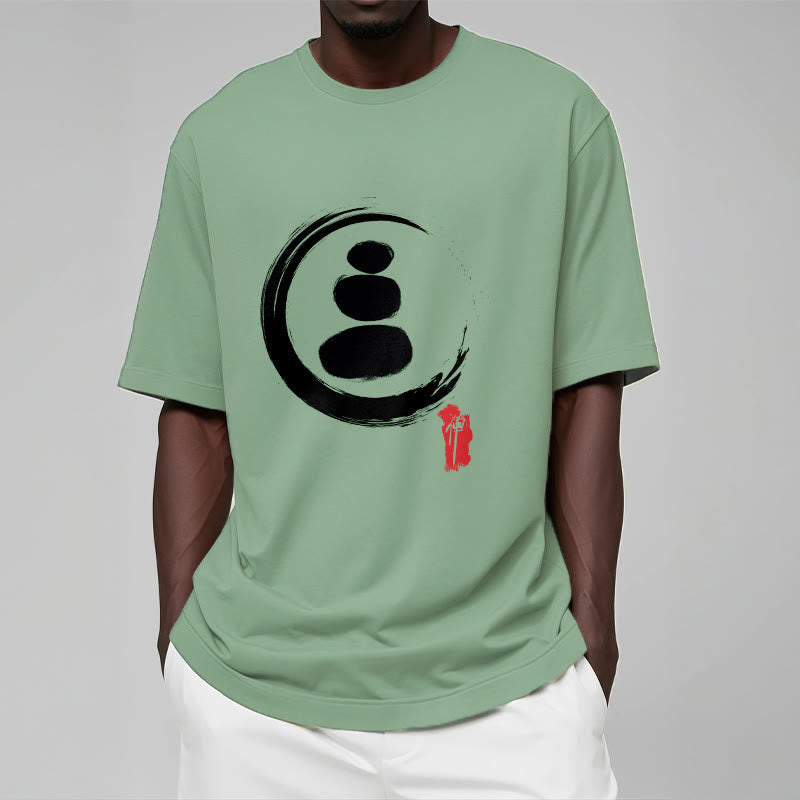 Nimara Ritual Zen Circles Cotton Tee T-shirt