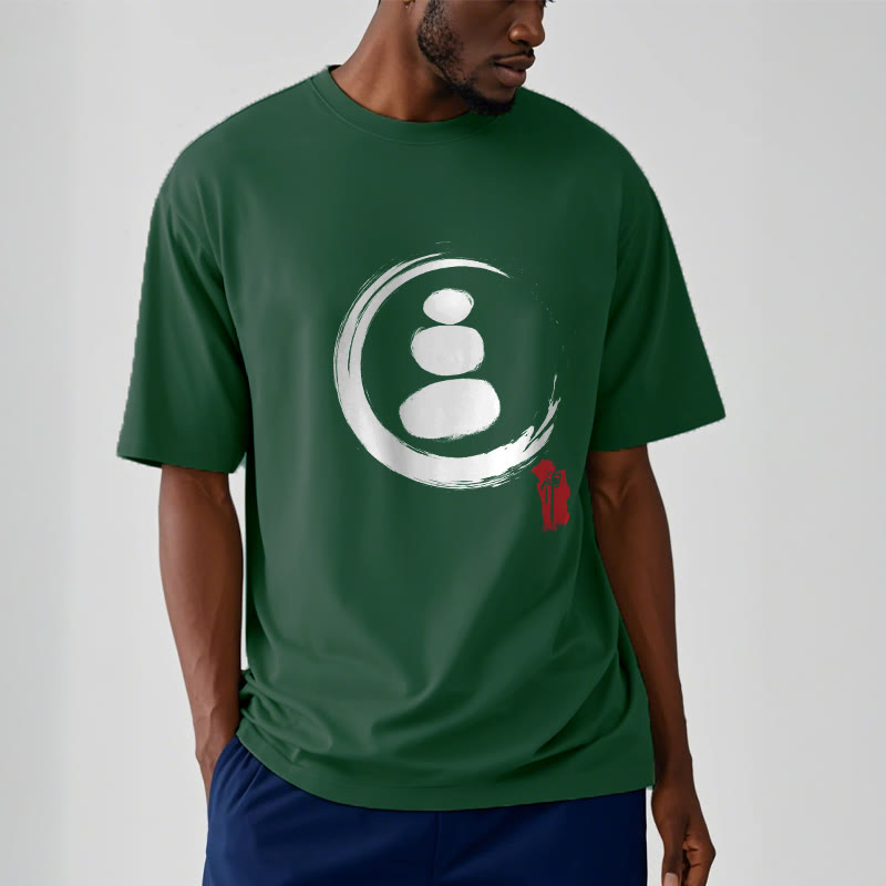 Nimara Ritual Zen Circles Cotton Tee T-shirt