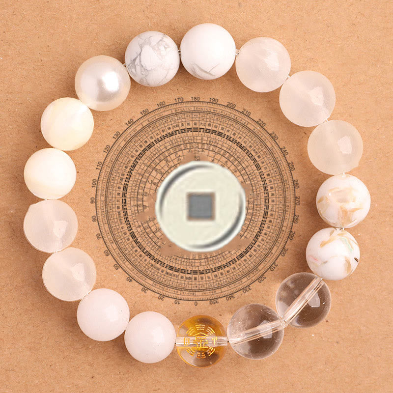 Nimara Ritual Five Elements Various Agate Balance Luck Bracelet