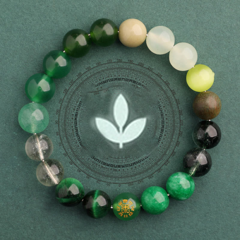 Nimara Ritual Five Elements Various Agate Balance Luck Bracelet