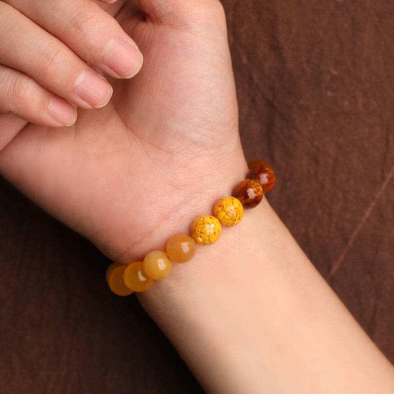 Nimara Ritual Five Elements Various Agate Balance Luck Bracelet