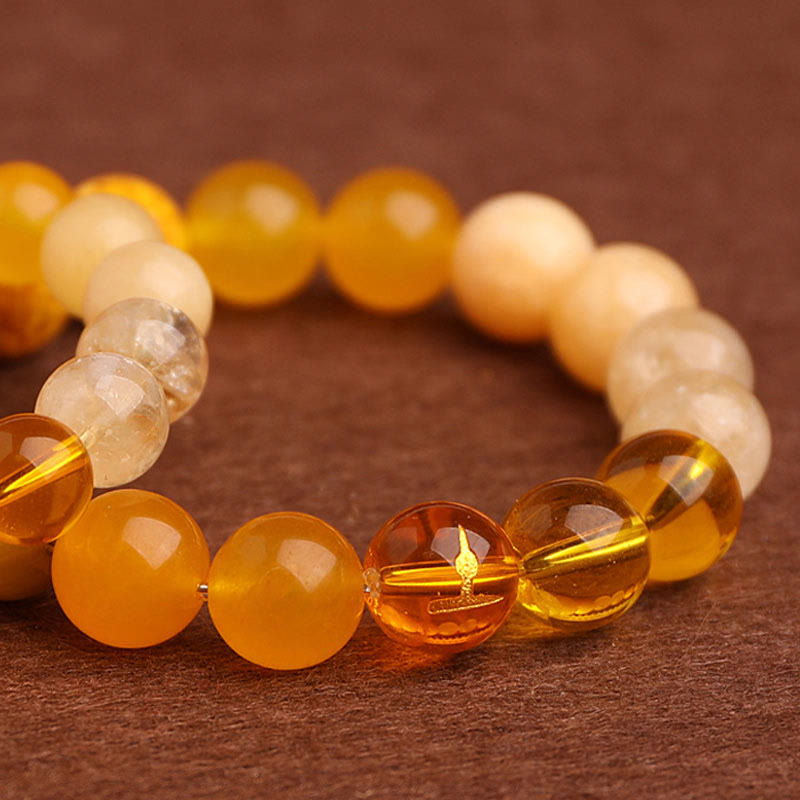 Nimara Ritual Five Elements Various Agate Balance Luck Bracelet