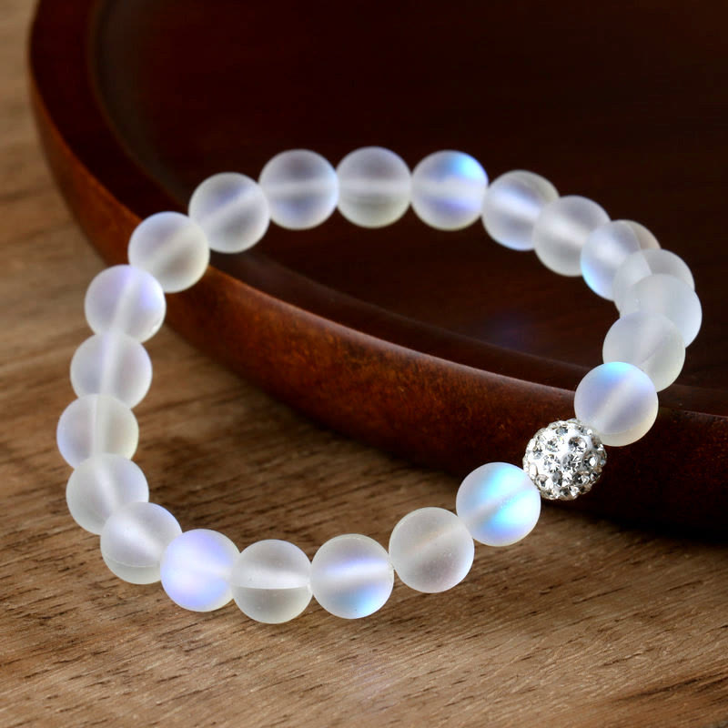 Nimara Ritual Glitter Stone Zircon Healing Bracelet