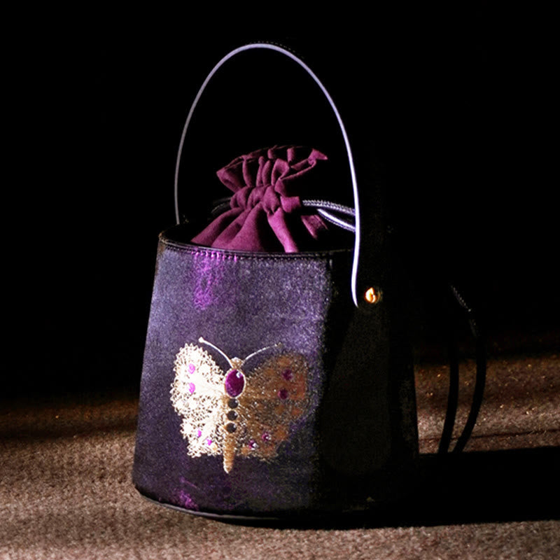 Nimara Ritual Butterfly Song Brocade Crossbody Bag Shoudler Bag