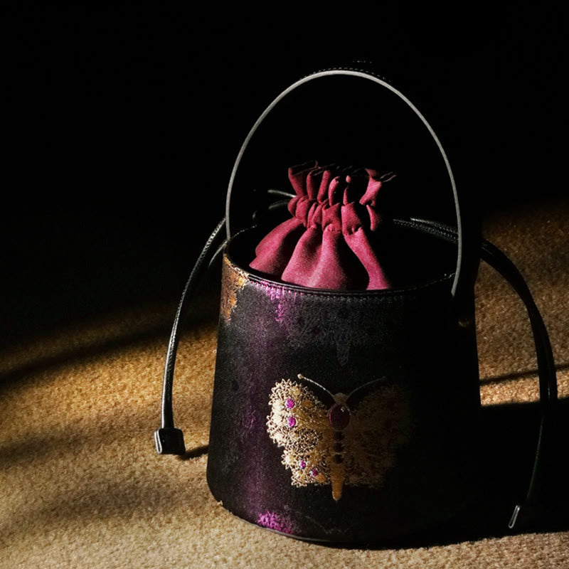 Nimara Ritual Butterfly Song Brocade Crossbody Bag Shoudler Bag