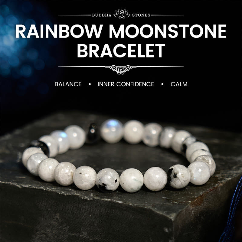 Nimara Ritual Rainbow Moonstone Harmony Bracelet