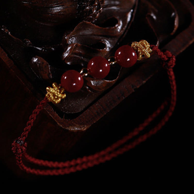Nimara Ritual Colorful String Cinnabar Calm Bracelet