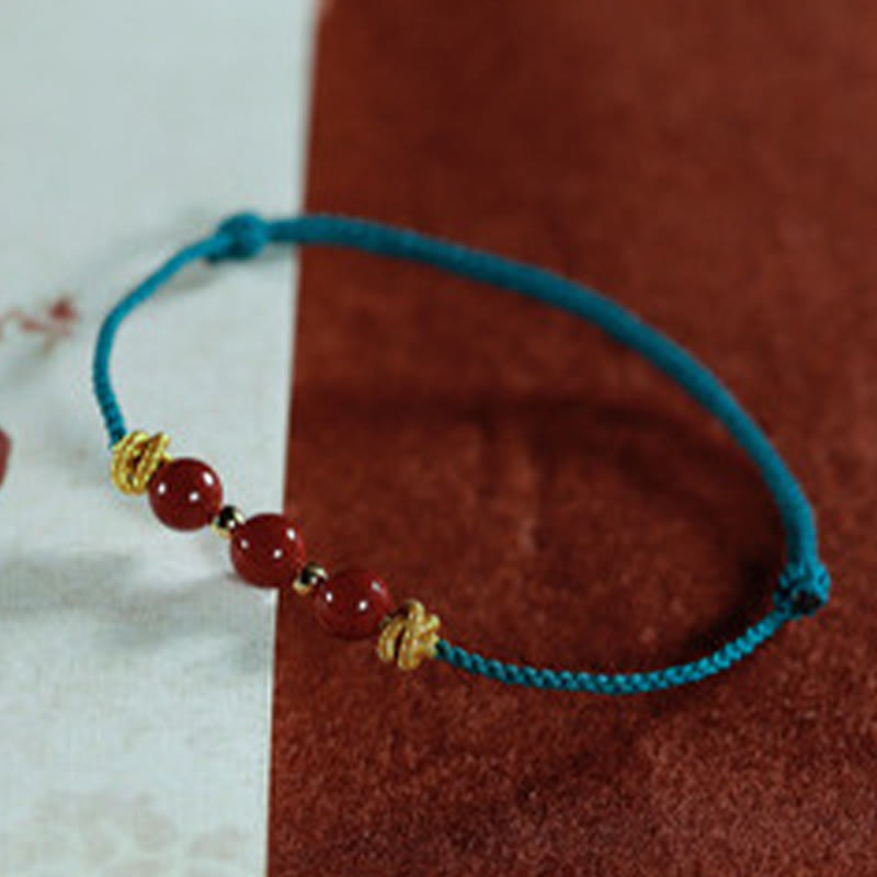 Nimara Ritual Colorful String Cinnabar Calm Bracelet