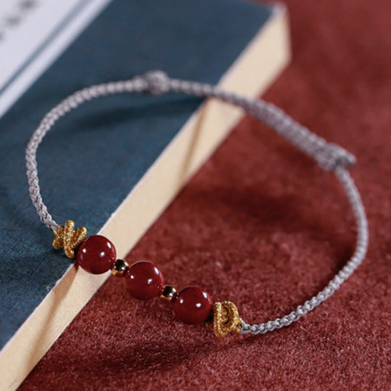 Nimara Ritual Colorful String Cinnabar Calm Bracelet