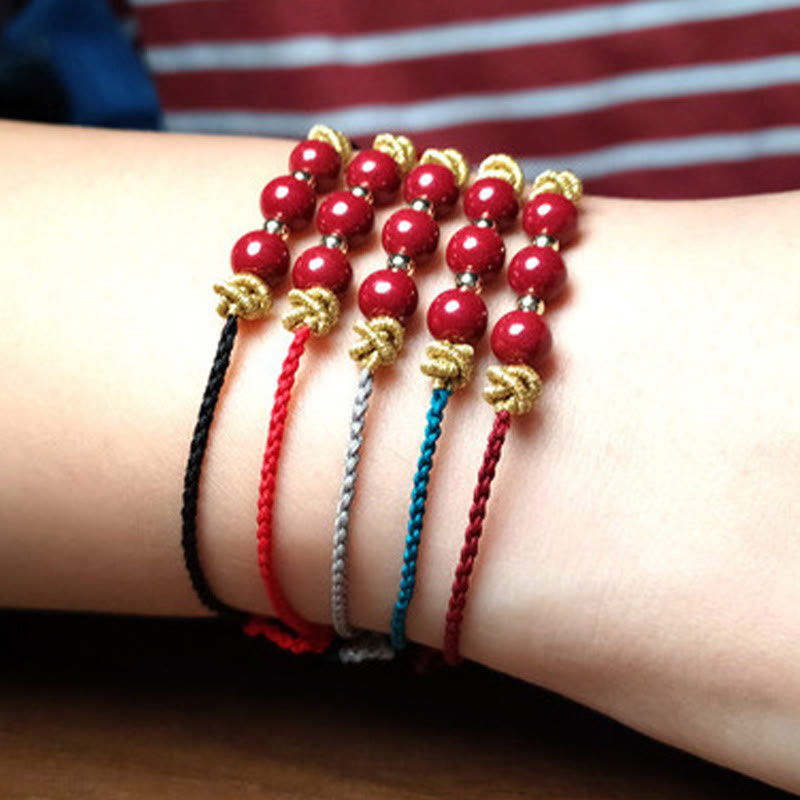 Nimara Ritual Colorful String Cinnabar Calm Bracelet
