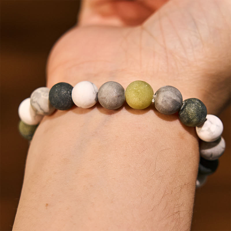 Nimara Ritual Various Crystals Malachite Lazurite Lapis Lazuli Hemimorphite Calmness Bracelet