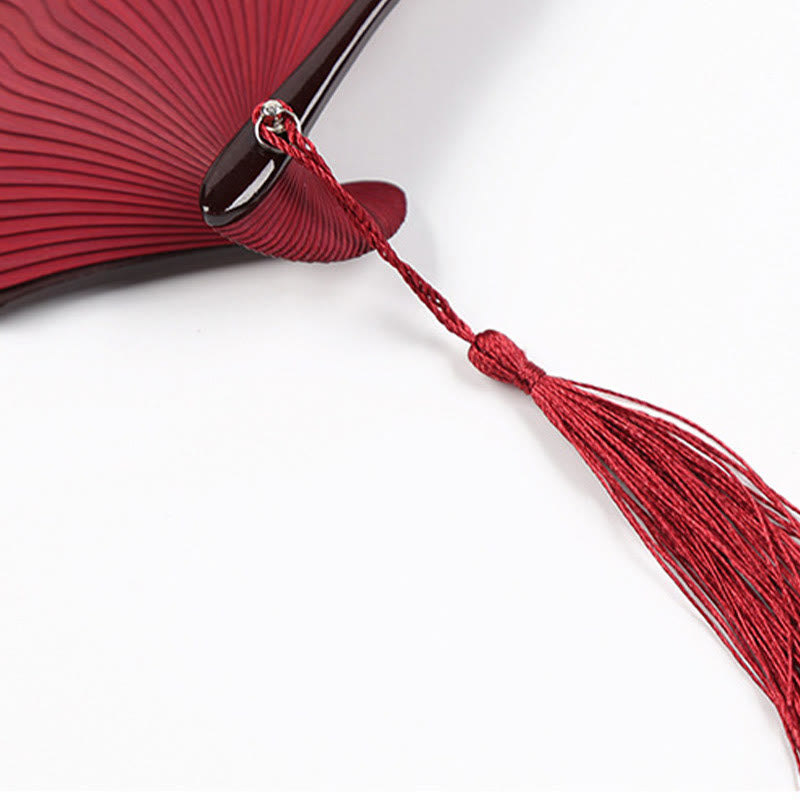 Nimara Ritual Retro Bamboo Hollow Engraving Handheld Bamboo Folding Fan