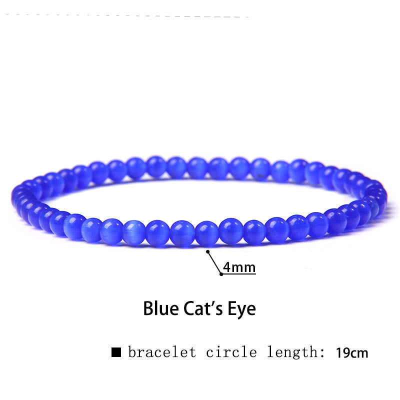 Nimara Ritual 4mm Various Stone Crystal Mini Beads Healing Bracelet