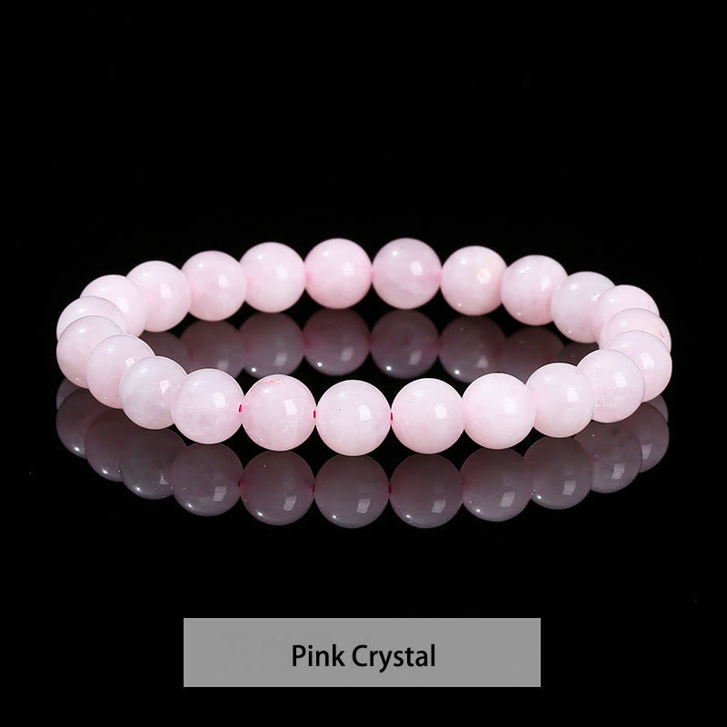 Nimara Ritual Various Crystal Stone Amethyst Green Aventurine Rose Quartz Healing Bracelet