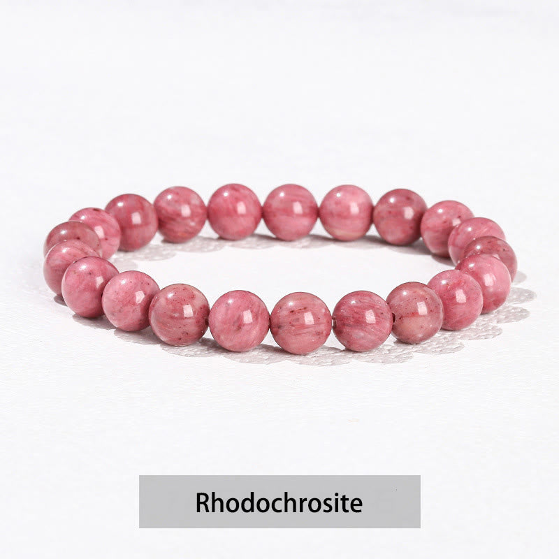 Nimara Ritual Various Crystal Stone Amethyst Green Aventurine Rose Quartz Healing Bracelet