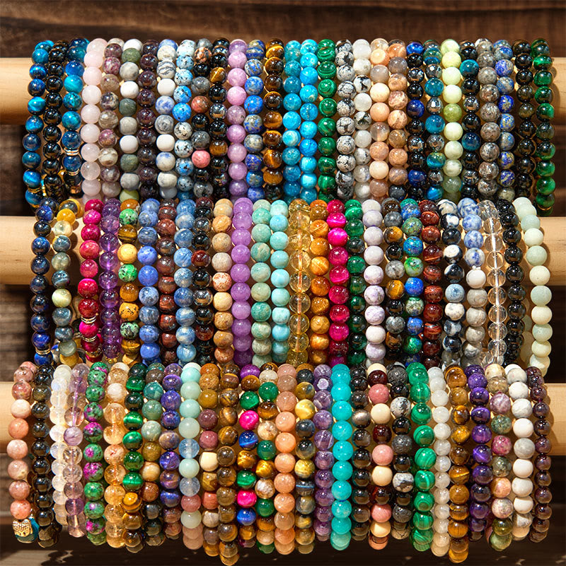 Nimara Ritual Various Crystals Malachite Lazurite Lapis Lazuli Hemimorphite Calmness Bracelet