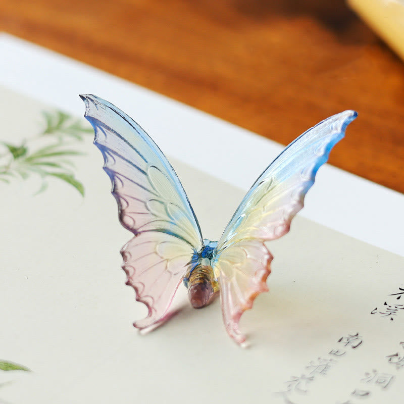 Nimara Ritual Butterfly Healing Incense Burner Desk Decoration