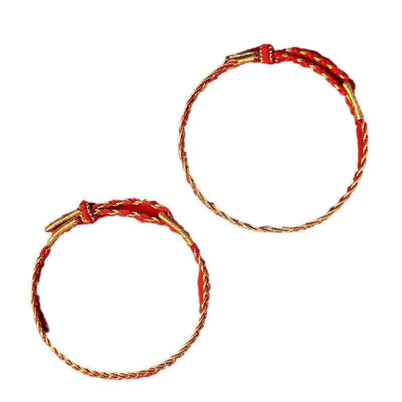 Nimara Ritual Red String Yellow String Luck Bracelet