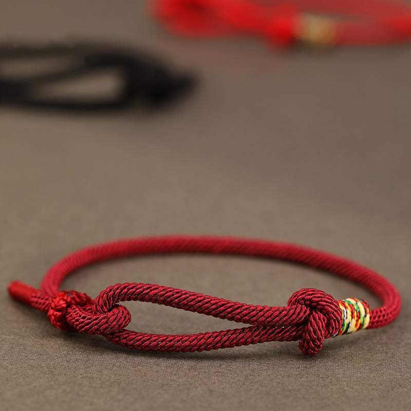 Nimara Ritual Red String 925 Sterling Silver 999 Sterling Silver Coin Luck Bracelet