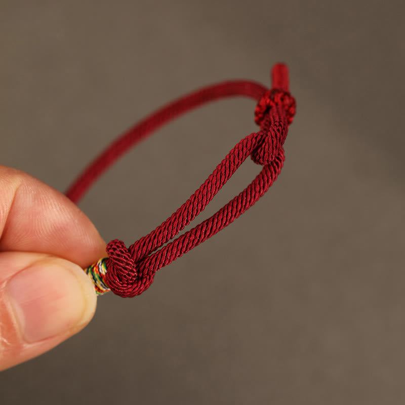 Nimara Ritual Red String 925 Sterling Silver 999 Sterling Silver Coin Luck Bracelet