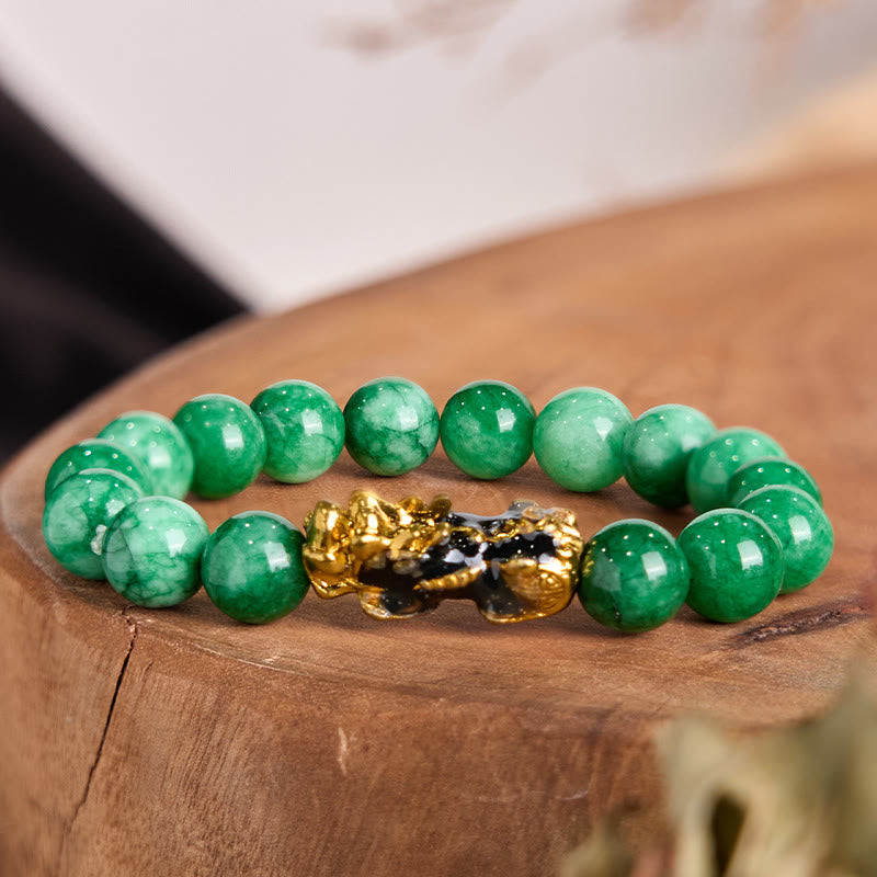 Nimara Ritual FengShui PiXiu Jade Protection Bracelet