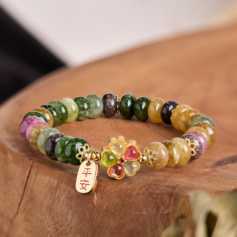 Nimara Ritual Tourmaline Jade Safe And Well Love Bracelet