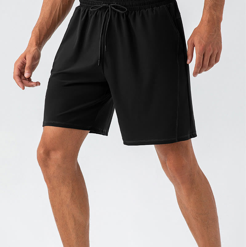 Nimara Ritual Men's Casual Breathable Loose Nylon Quick Dry Sports Shorts With Pockets
