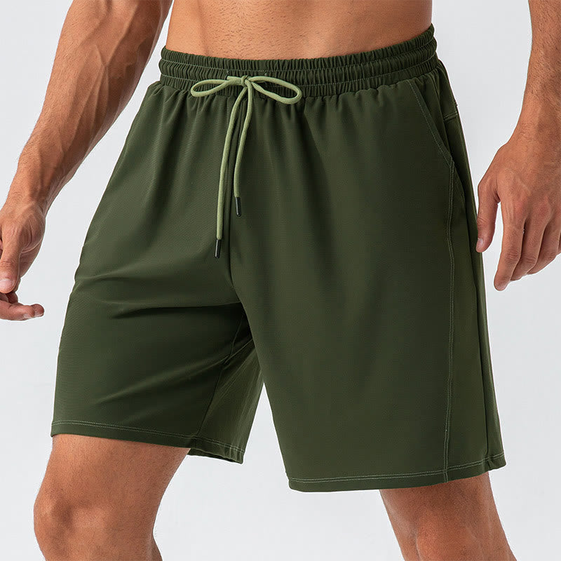 Nimara Ritual Men's Casual Breathable Loose Nylon Quick Dry Sports Shorts With Pockets