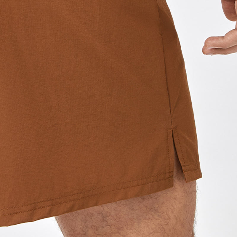 Nimara Ritual Men's Casual Loose Nylon Quick Dry Sports Shorts With Pockets