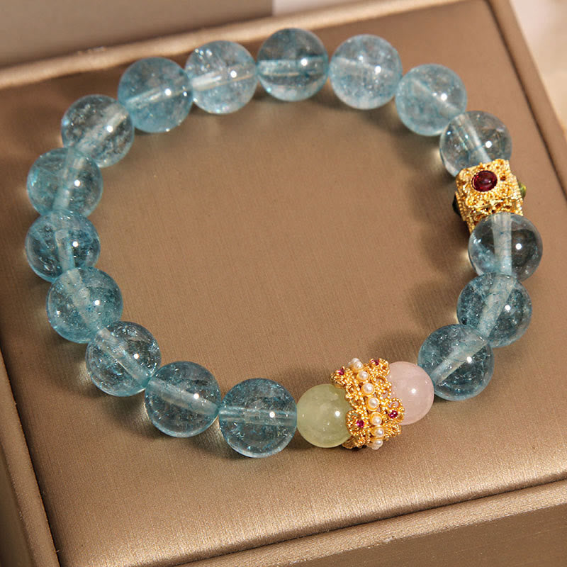 Nimara Ritual Natural Kyanite Healing Communication Bracelet