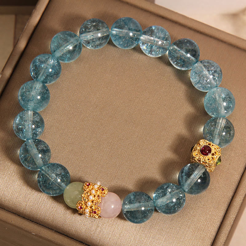 Nimara Ritual Natural Kyanite Healing Communication Bracelet