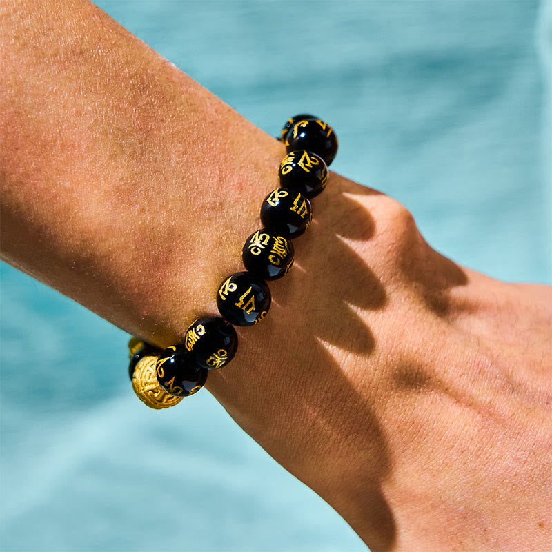 Nimara Ritual FengShui PiXiu Obsidian Wealth Bracelet