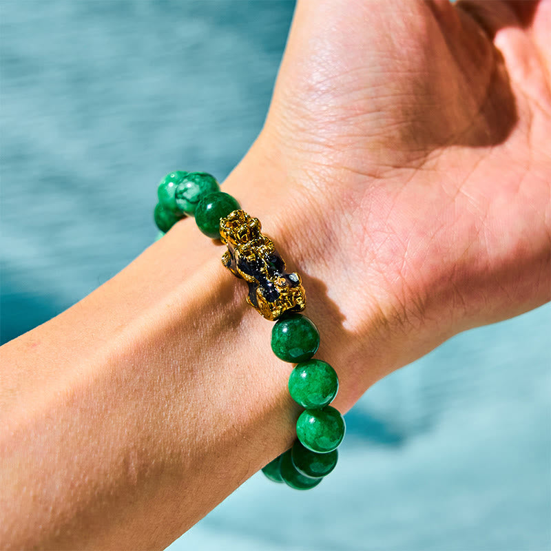 Nimara Ritual FengShui PiXiu Jade Protection Bracelet