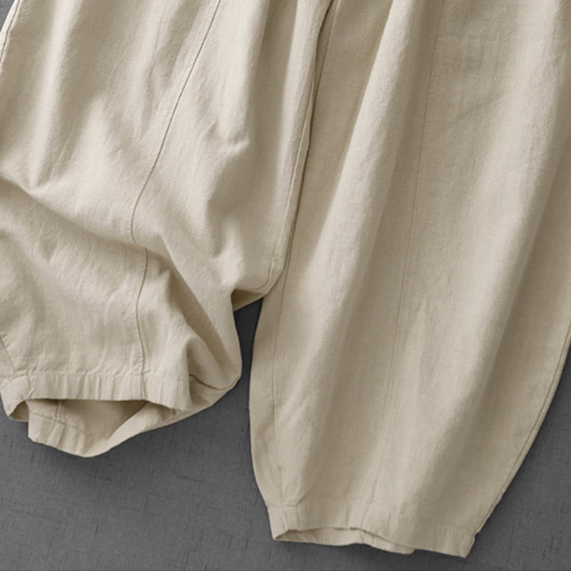 Nimara Ritual Casual Plain Women's Harem Pants With Pockets
